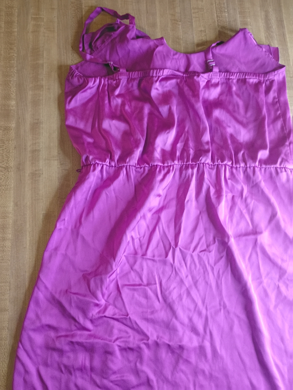 Fred David Magenta Ruffle Mini Dress - Picture 8 of 12